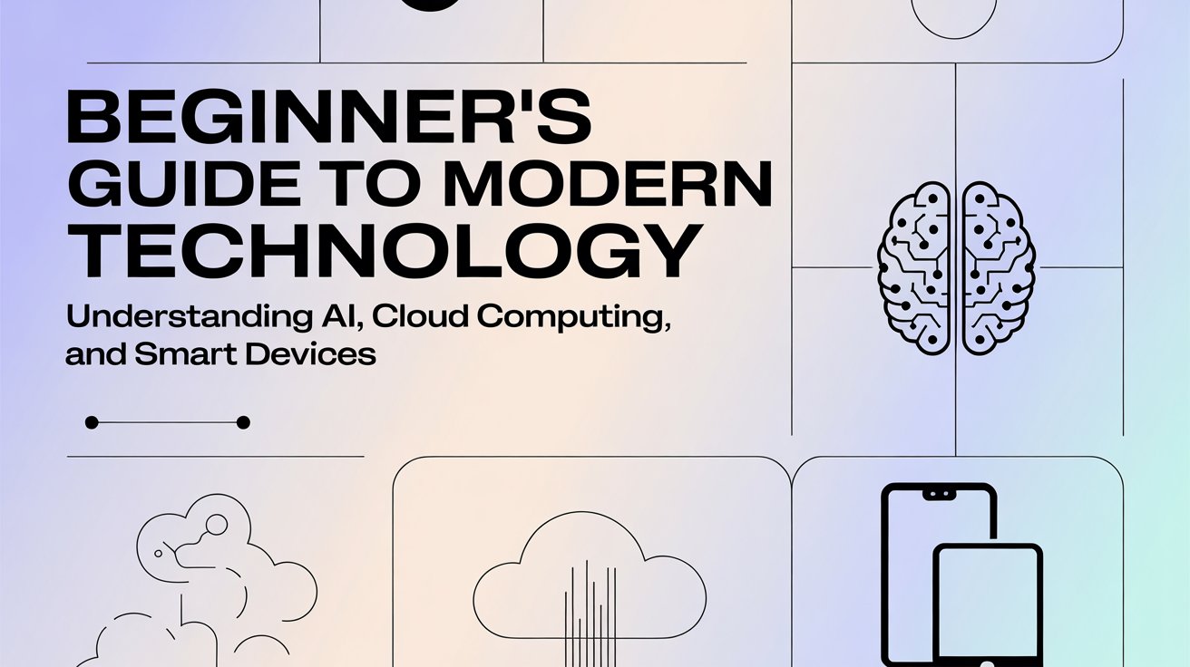 Beginner’s Guide to Modern Technology: Understanding AI, Cloud Computing, and Smart Devices